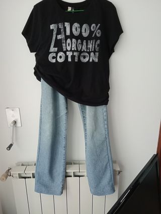 Vaquero y Camiseta 9€.