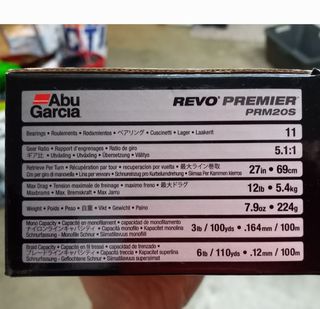 Abu garcia revo premier spinning reel