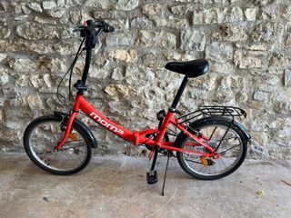 Bicicleta plegable Moma con cambios