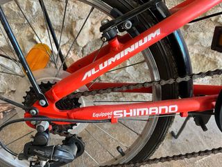 Bicicleta plegable Moma con cambios
