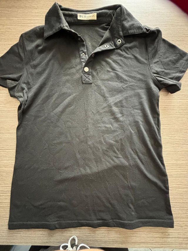 polo uomo o donna colore nero