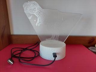 Lámpara dinosaurios en 3D