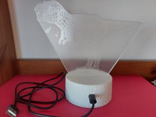Lámpara dinosaurios en 3D