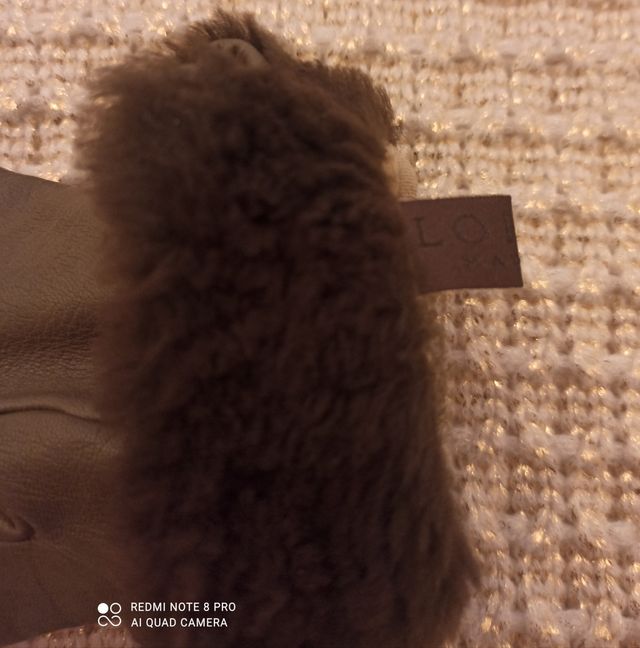 Guantes  Loewe de piel Verdes