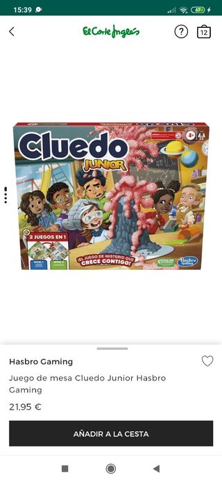 Cluedo Junior 2 en 1