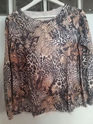 Camiseta leopardo T.44