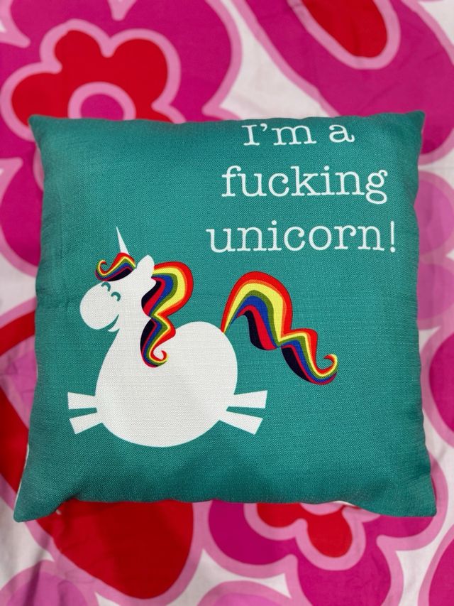 Fundas cojín unicornio molón