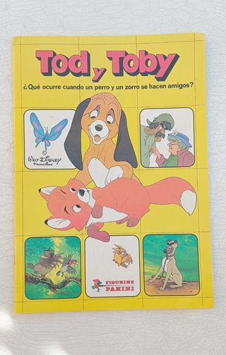 Album Tod y Toby. Sólo 4 cromos