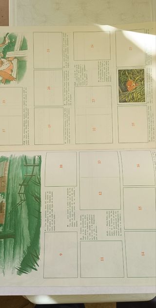 Album Tod y Toby. Sólo 4 cromos