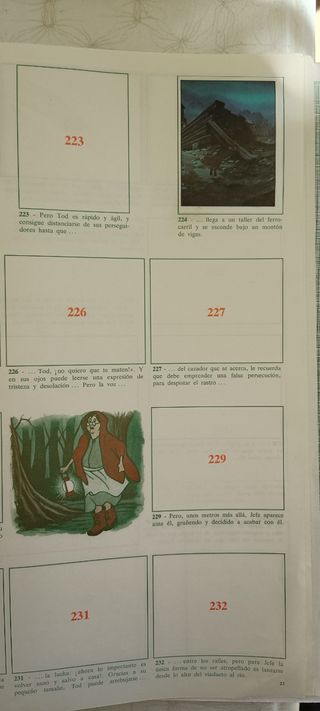 Album Tod y Toby. Sólo 4 cromos