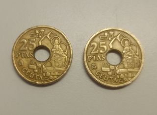 Moneda 25 pesetas España 