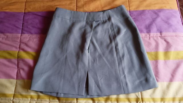 Minifalda gris
