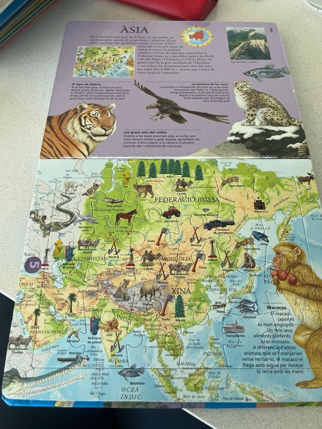 Atles puzles dels animals