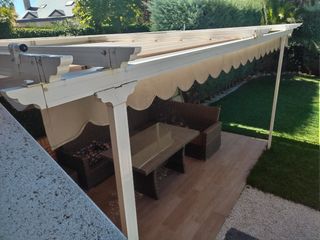 Pérgola aluminio