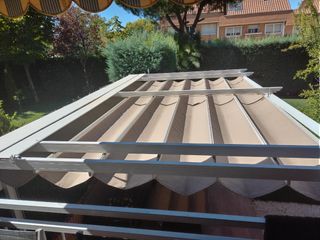 Pérgola aluminio