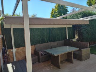 Pérgola aluminio