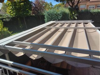 Pérgola aluminio