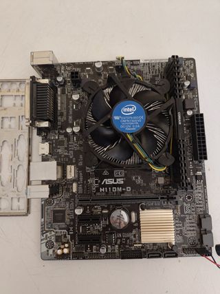 Lote de placa base+procesador