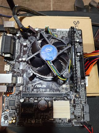 Lote de placa base+procesador