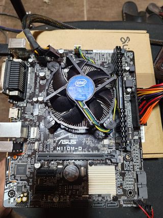 Lote de placa base+procesador