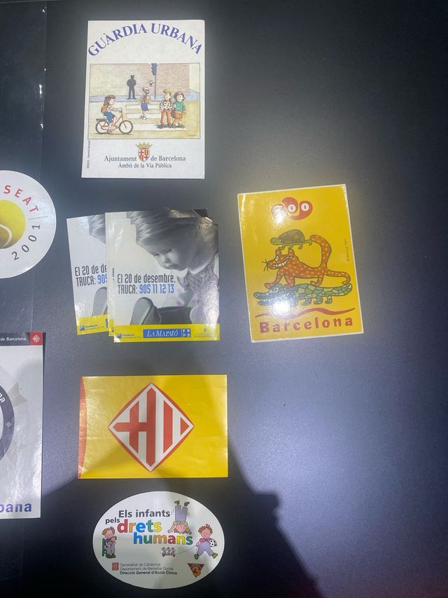 Pegantinas vintage barcelona