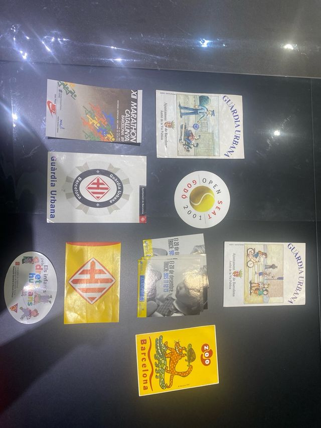 Pegantinas vintage barcelona