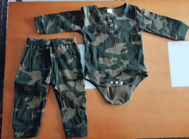 Conjunto camuflaje niño
