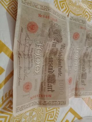 Billetes antiguos