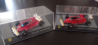 Modellini Ferrari Scheckter Villeneuve