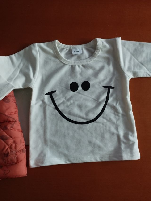 Chaleco niño naranja.