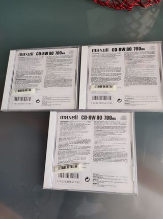 CD-RW 80 MAXELL