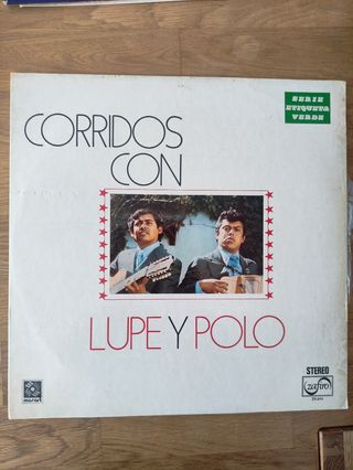 Vinilo Corridos con Lupe y Polo