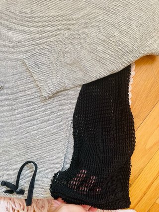 Sudadera Zara con rejilla en laterales