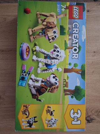 Lego creator 3 en 1, perros adorables