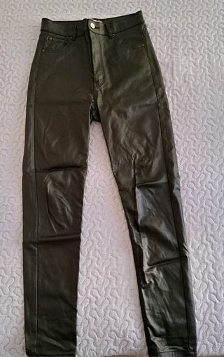 Pantalones de cuero