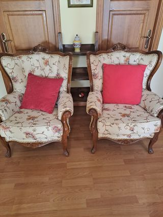 Juego de sofá + 2 butacas