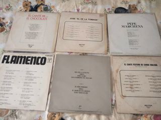 Disco de vinilo flamenco....