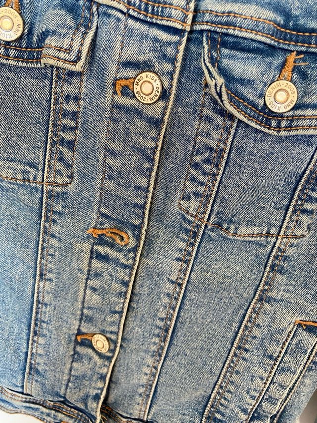 Cazadora vaquera niña