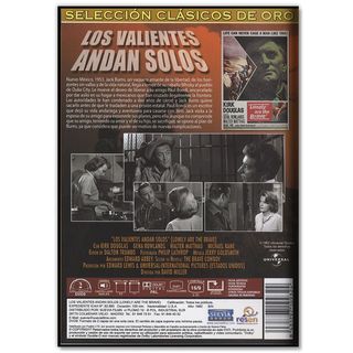 LOS VALIENTES ANDAN SOLOS (Western, Kirk Douglas)