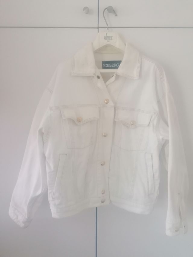 Giubbotto bianco Iceberg Vintage