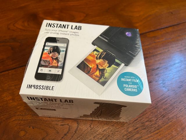 Impossible Instant Lab + 16 Color + 16 B&W Film