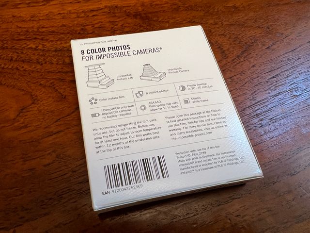 Impossible Instant Lab + 16 Color + 16 B&W Film
