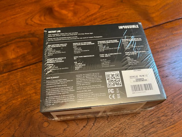 Impossible Instant Lab + 16 Color + 16 B&W Film