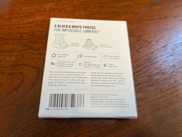 Impossible Instant Lab + 16 Color + 16 B&W Film