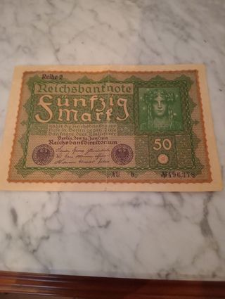 Billete de Alemania