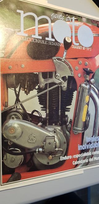 Revistas Gente en Moto Diario 16 años 90