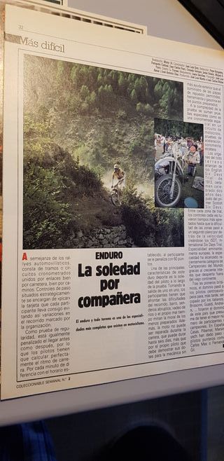 Revistas Gente en Moto Diario 16 años 90