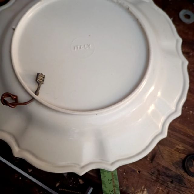 piatto da parete vintage