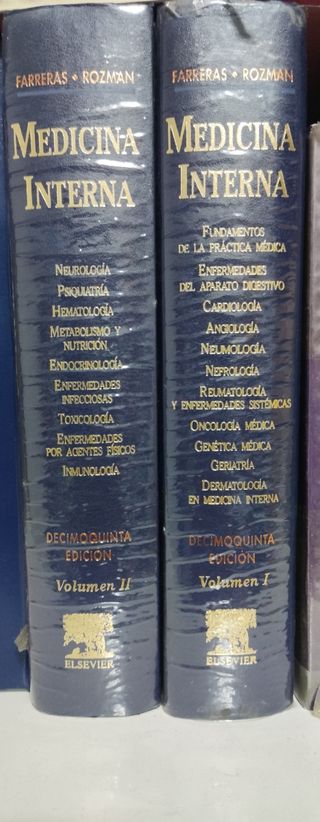 Libros Farreras medicina interna