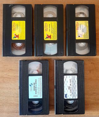 Películas vhs Disney